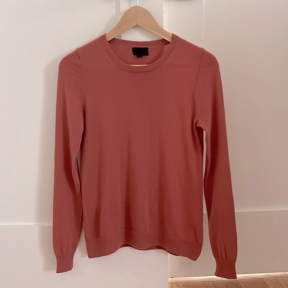 J. Crew Featherweight Cashmere Crewneck Sweater